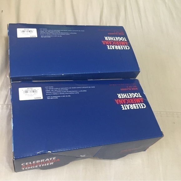 Celebrate Together™ Americana 2-pc. Stars Stemless Wine Glass Set - 2 sets - Picture 10 of 12